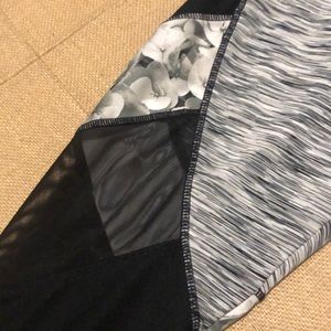 Black and grey leggings